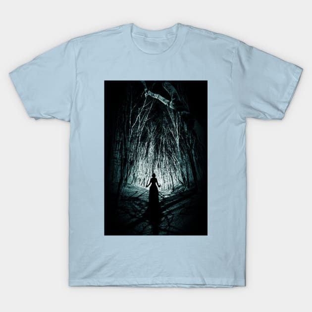 The Mistress of Shadows T-Shirt by Christopher Hanz